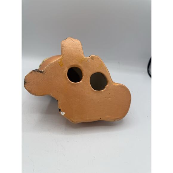 Vintage Hand Painted Garfield Figurine 7” Sitting Jim Davis 1978 Comic Strip Cat - Picture 5 of 6